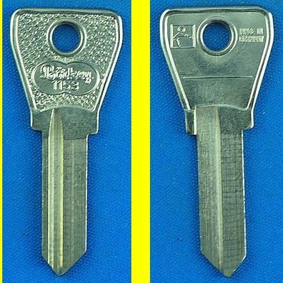 Schlüsselrohling Börkey 1153 für verschiedene MCM Profilzylinder