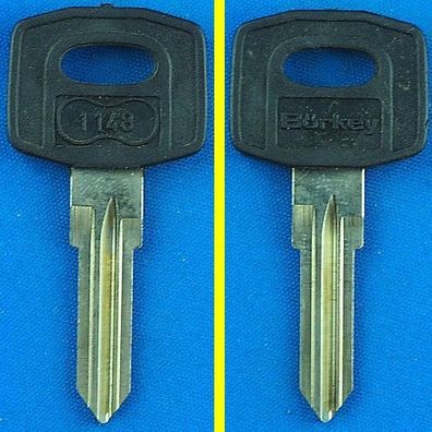 Schlüsselrohling Börkey 1148 Kunststoffkopf für verschiedene Mercedes / Ymos