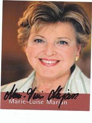 Marie-Luise Marjan Autogramm ca. 10x15 cm (#2440)
