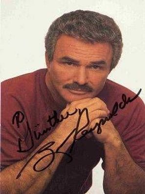 Burt Reynolds Autogramm ca.10x15 cm (#Int M 79)