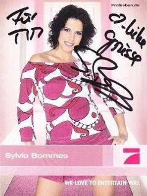 Sylvia Bommes Autogramm ca. 10x15 cm (#2488)