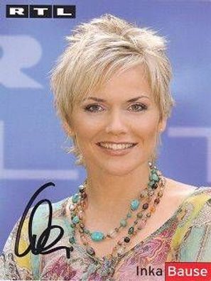 Inka Bause Autogramm ca. 10x15 cm (#2537)