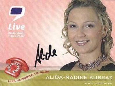 Alida-Nadine Kurras Autogramm ca. 10x15 cm (#2547)