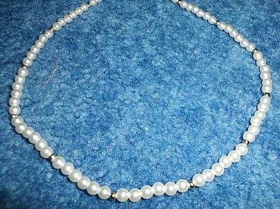 kurze Perlenkette -40cm---Modeschmuk