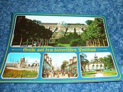 3045-Ansichtskarte--Grüße aus dem historischen Potsdam