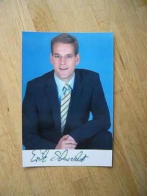 MdB FDP Prof. Dr. Erik Schweickert - handsigniertes Autogramm!!!