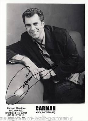 Carman TOP Gross AK Original Signiert + G 3512