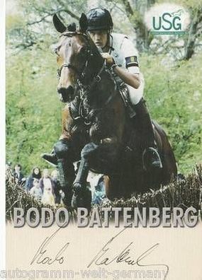 Bodo Battenberg Autogrammkarte Orig. Signiert + A 15818