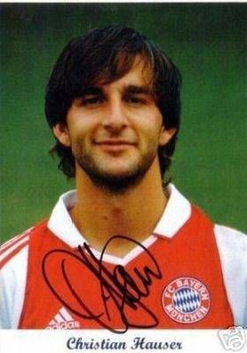 Christian Hauser Bayern München-Amateure 2003-04 Autogrammkarte
