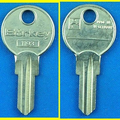 Schlüsselrohling Börkey 1193 für verschiedene Bouchon, PJ, Profil K