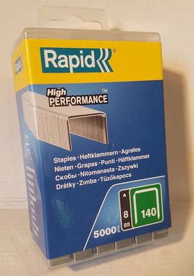 Tacker Klammern rapid 11-8 mm G 25 000 St Hammertacker für Rapid 11,54,211