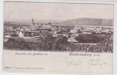 51941 Ak Klosterneuburg in Niederösterreich Panorama vom Buchberg aus 1902
