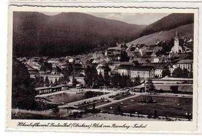 50384 Ak Lautenthal (Oberharz) Blick vom Bromberg Freibad 1939
