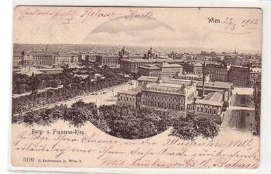 52029 Ak Wien Burg- und Franzensring 1902