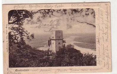 51993 Ak Greifenstein in Niederösterreich Totalansicht 1902