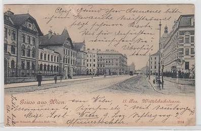 51925 Ak Gruß aus Wien Wittelsbachstrasse 1902