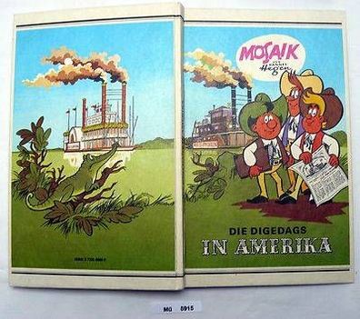 Mosaikbuch Die Digedags "In Amerika" 1989 hardcover