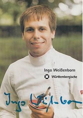 Ingo Weißenborn Autogrammkarte 80er Jahre Original Signiert + A 20029
