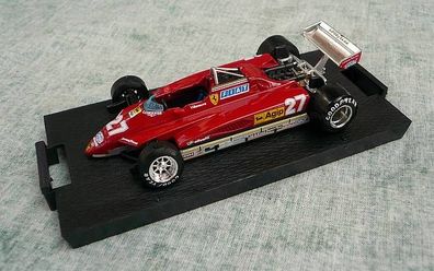 Ferrari 126 C2, G. Villeneuve, San Marino 1982, Brumm