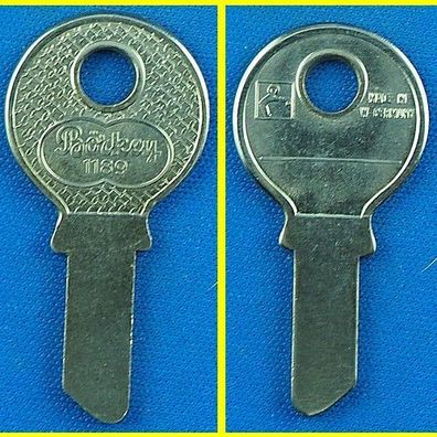 Schlüsselrohling Börkey 1189 für verschiedene DLP, Perohaus / Briefkästen +