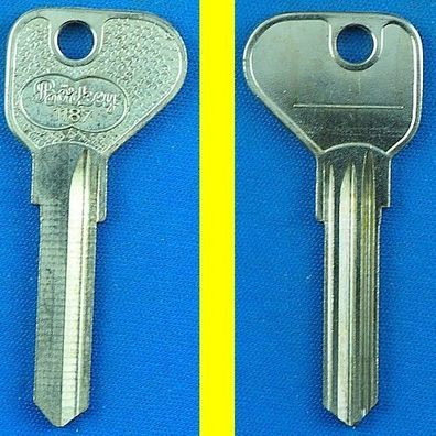 Schlüsselrohling Börkey 1187 für verschiedene FAB / Skoda