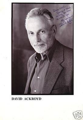 David Ackroyd TOP GF Original Signiertbek. aus Mord ist ihr Hobby + G 184