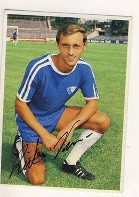 Dieter Versen VFL Bochum Bergmann SB 1972 Sign