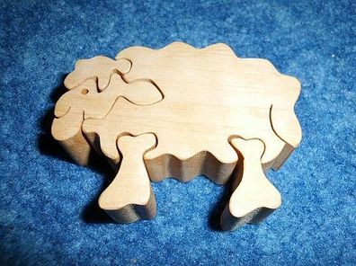 Holzpuzzle-Schaf -5Teile