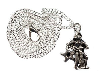 Wassermann Kette Halskette Miniblings 45cm Sternzeichen Sternbild Horoskop Stern