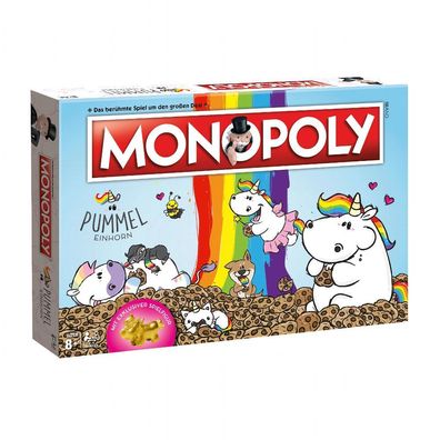Monopoly Pummeleinhorn Collector's Edition Brettspiel Einhorn Spiel Set Deutsch