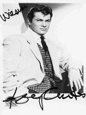 Tony Curtis Autogramm ca.9x14 cm (#Int M 92)