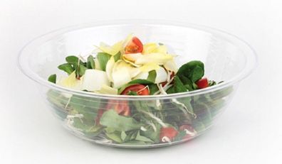 Salatschüssel Schüssel Salatschale Kunststoffschüssel weiß Ø 32,5 cm Gastlando