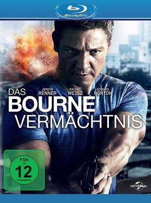 Das Bourne Vermächtnis - Blu-ray Action Thriller Gebraucht - Sehr gut