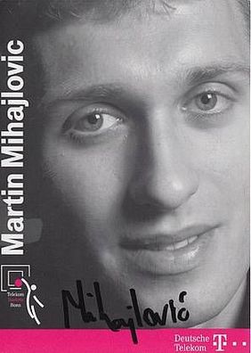 Martin Muhajlovic TB Bonn Autogrammkarte Original Signiert + A20379