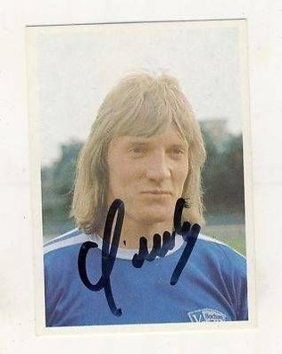 F.-J. Tenhagen VFL Bochum Bergmann SB 1973/74 Sign