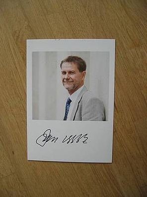 Sachsen-Anhalt Niedersachsen Minister Prof. Dr. Jan-Hendrik Olbertz - Autogramm!!!