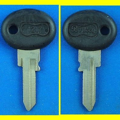 Schlüsselrohling Börkey 1217 Kunststoffkopf für verschiedene Alfa Romeo, Lancia ....