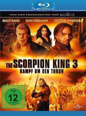 Scorpion King 3 - Kampf um den Thron - Blu Ray - Action Fantasy Gebraucht - Gut