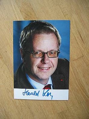 MdB Die Linke Politiker Harald Koch - handsigniertes Autogramm!!!