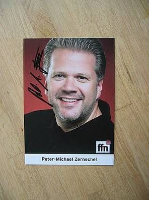 FFN Moderator Peter-Michael Zernechel - handsigniertes Autogramm!!!