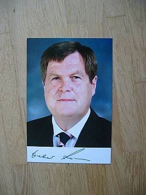Sachsen-Anhalt CDU Politiker Dieter Steinecke - handsigniertes Autogramm!!!