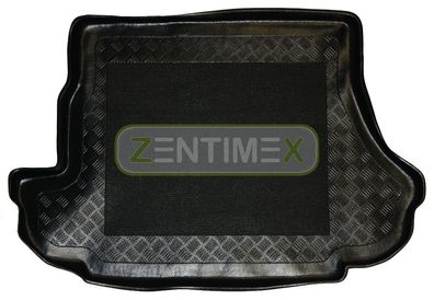 ZentimeX 4050319023739 Kofferraumwanne mit Antirutschmatte