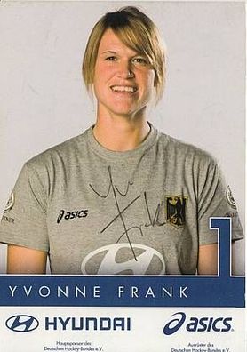 Yvonne Frank National AK Original Signiert + A20829