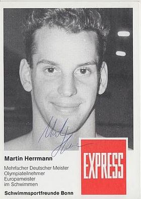 Martin Herrmann Autogrammkarte 80er Jahre Original Signiert + A20849