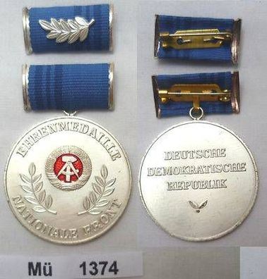 seltene DDR Ehrenmedaille der Nationalen Front