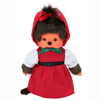 Rotkäppchen | 20 cm | Monchhichi Puppe | Mädchen | Rotkäppchen Kleid mit Kapuze