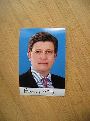 MdB CDU Politiker Staatsminister Eckart von Klaeden - handsigniertes Autogramm!!!