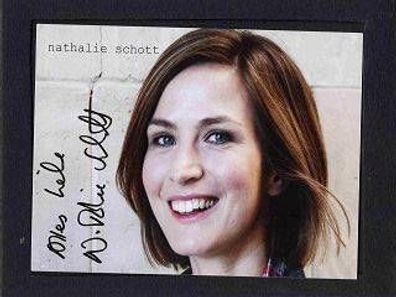 Natalie Schott Autogramm ca. 10x15 cm (#4220)