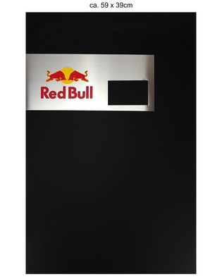 Red Bull Reklametafel Tafel Kreidetafel Metall
