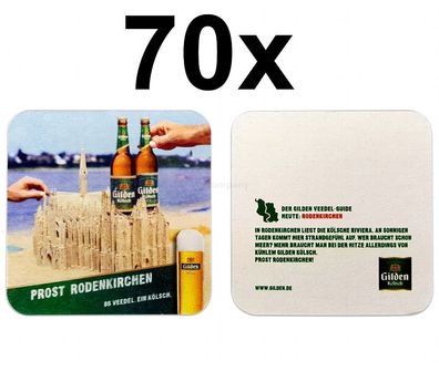 Gilden Kölsch Bierdeckel Untersetzer Bierfilz 70er Packung